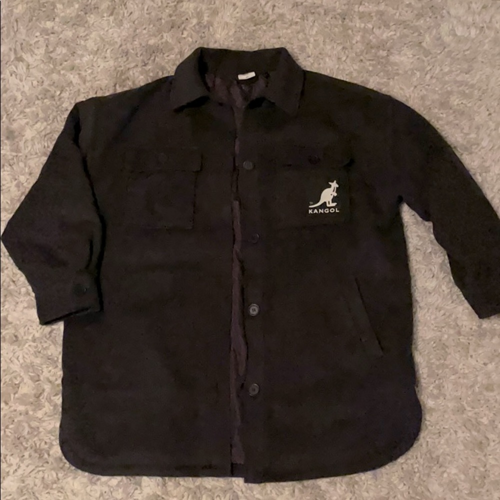 BRAND NEW - Kangol x H&M oversized jacket - Navy
